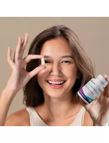 Houston Enzymes Zyme Prime / Займ прайм энзимы 90 Capsules, фото 7 в магазине биодобавок nutrido.shop