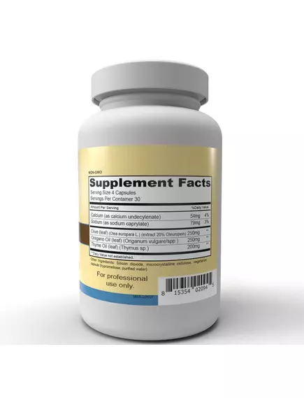 Priority One Bio-Candida Care / Комплекс для боротьби з надмірним ростом грибків у кишечнику (кандидоз) 120 капсул, фото 3 в магазине биодобавок nutrido.shop