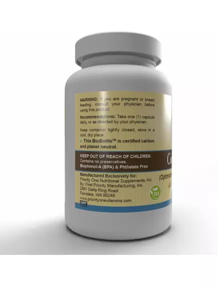 Priority One Curcumin Gold / Куркумін Голд 45 капсул, фото 3 від магазину біодобавок nutrido.shop