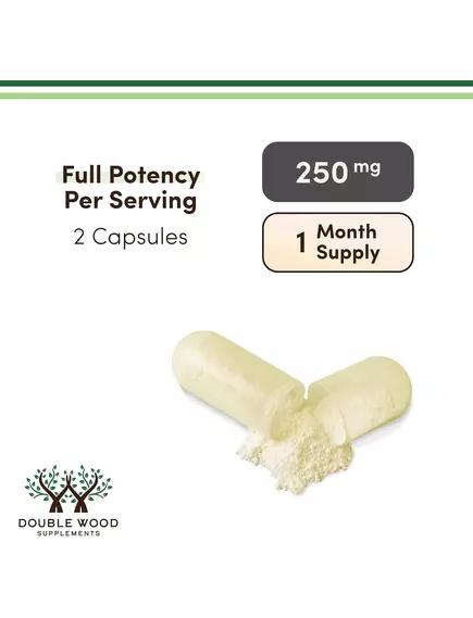 Double Wood Lactoferrin / Лактоферрин Поддержка иммунитета 60 капсул, фото 8 в магазине биодобавок nutrido.shop