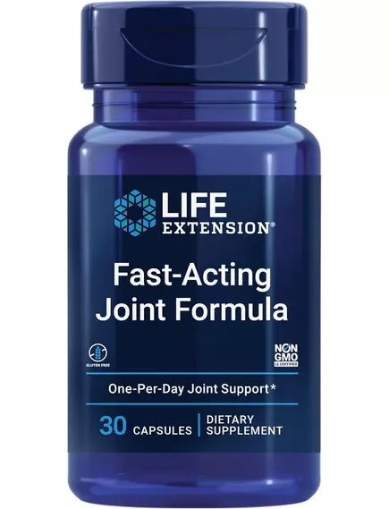 Life Extension Fast-Acting Joint Formula / Швидкодіюча формула для суглобів 30 капсул від магазину біодобавок nutrido.shop