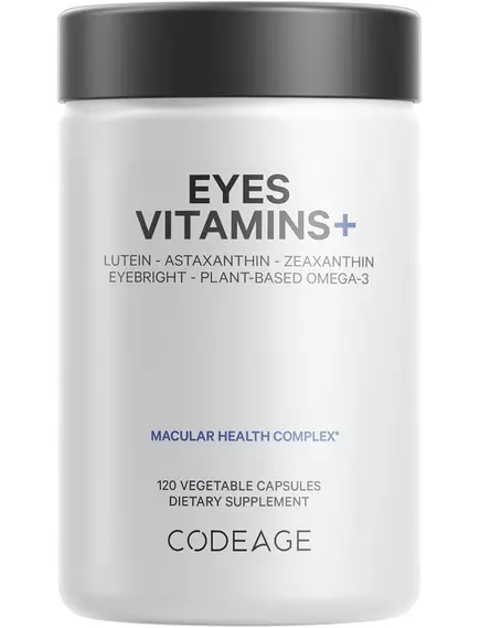 CODEAGE EYES VITAMINS / ВІТАМІНИ ДЛЯ ЗДОРОВ'Я ОЧЕЙ 120 КАПСУЛ, фото 4 від магазину біодобавок nutrido.shop