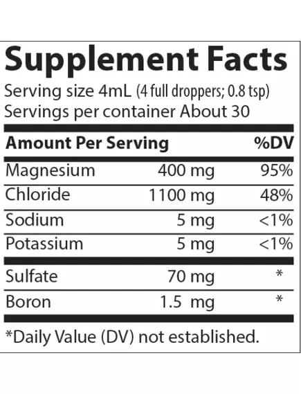 Trace Minerals Mega-Mag / Магний с низким содержанием натрия 400 мг 118 мл, фото 13 в магазине биодобавок nutrido.shop