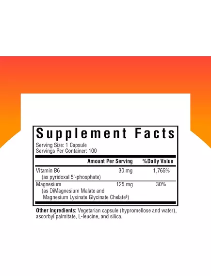 Seeking Health Magnesium Plus / Магний + витамин Б6 100 капсул, фото 7 в магазине биодобавок nutrido.shop
