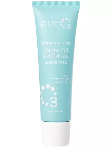 PurO3 Ozonated Oil Roll On Deodorant Jojoba / Дезодорант с озонированным маслом Жожоба 75 мл, фото 6 в магазине биодобавок nutrido.shop
