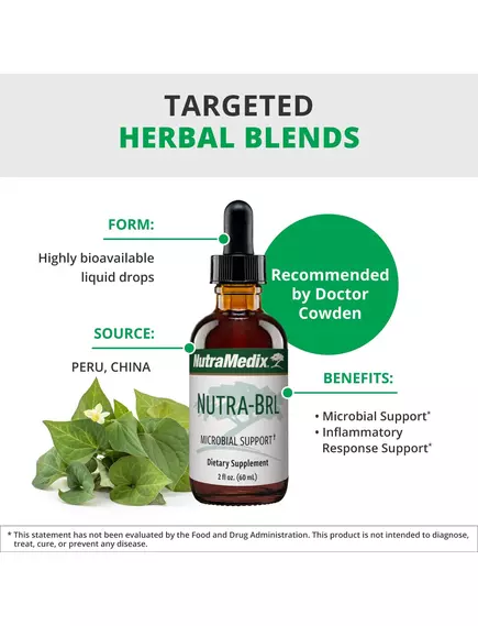 NutraMedix Nutra-BRL / Підтримка імунної системи та здорової запальної реакції 120 мл, фото 4 від магазину біодобавок nutrido.shop