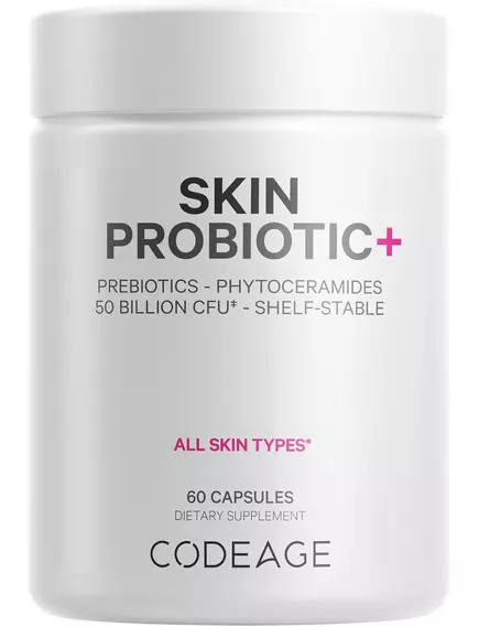 CODEAGE SKIN PROBIOTIC / ПРОБІОТИК ДЛЯ ЗДОРОВ'Я ШКІРИ 60 КАПСУЛ, фото 4 від магазину біодобавок nutrido.shop