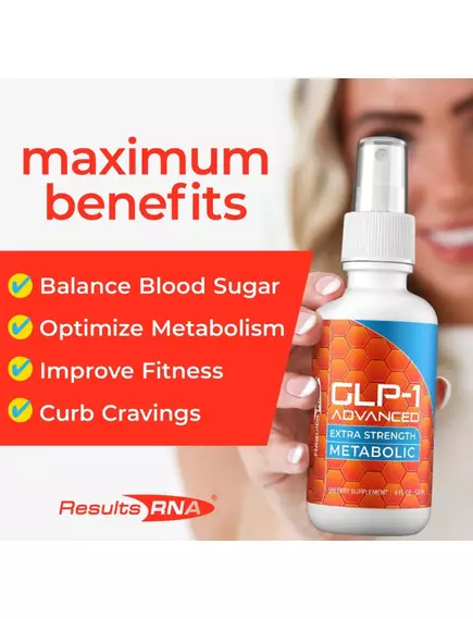 Results RNA GLP-1 Advanced Metabolic / ГПП-1 контроль апетиту та підтримка зниження ваги 60 мл, фото 6 від магазину біодобавок nutrido.shop