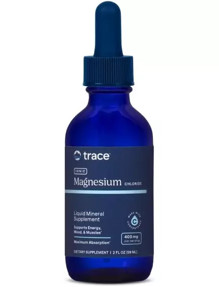 Trace Minerals Ionic Magnesium / Магній іонний рідкий 400 мг 59 мл, фото 8 від магазину біодобавок nutrido.shop