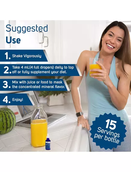 Trace Minerals Ionic Magnesium / Магній іонний рідкий 400 мг 59 мл, фото 5 від магазину біодобавок nutrido.shop