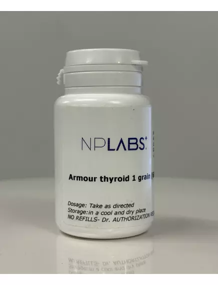 ARMOUR THYROID 1 GRAIN (60MG)  30 CAPS від магазину біодобавок nutrido.shop