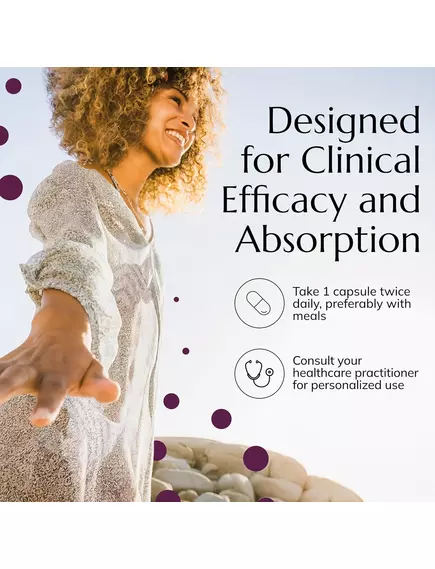 Neurobiologix Berberine Complex / Берберин підтримка метаболізму та рівня глюкози 60 капсул, фото 9 в магазине биодобавок nutrido.shop