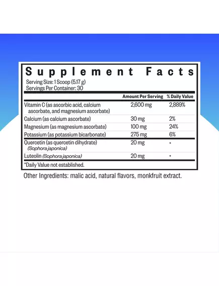 Seeking Health Vitamin C Plus / Буферизований вітамін C з біофлавоноїдами 155,1 г, фото 3 від магазину біодобавок nutrido.shop