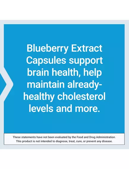 Life Extension Blueberry Extract / Экстракт черники антиоксидант 60 капсул, фото 6 в магазине биодобавок nutrido.shop