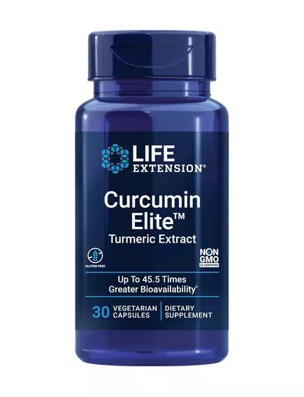 Life Extension Curcumin Elite Turmeric Extract / Біодоступний куркумін 30 капсул від магазину біодобавок nutrido.shop
