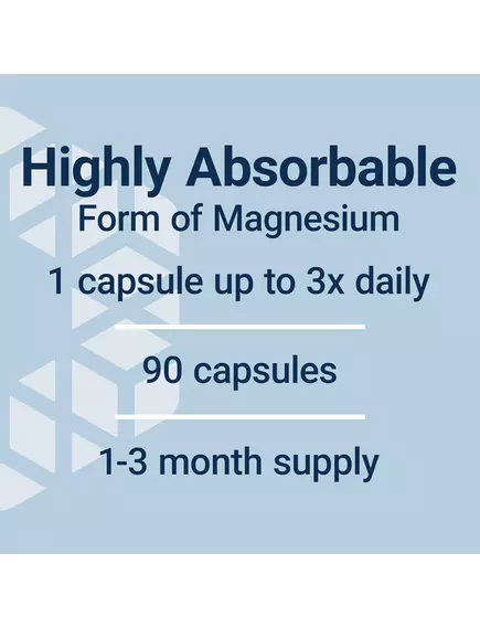 Life Extension Magnesium Glycinate / Магній гліцинат 90 капсул, фото 5 від магазину біодобавок nutrido.shop