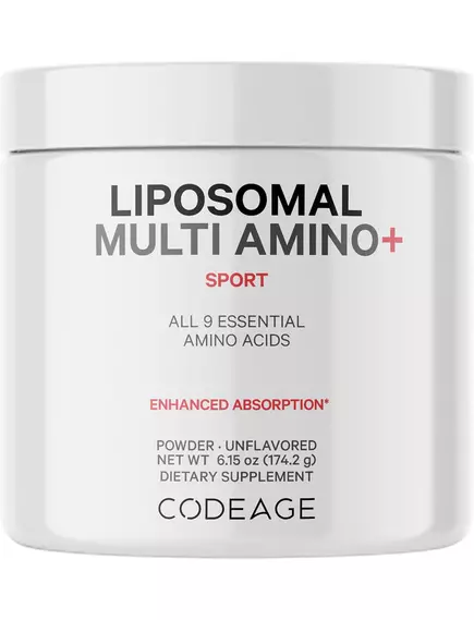 CodeAge Liposomal Multi Amino+ / Ліпосомальні незамінні амінокислоти 174,2 г від магазину біодобавок nutrido.shop