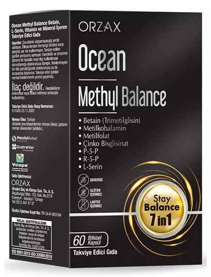 Orzax Methyl Balance / Комплекс із вітамінами групи Б в активній формі 60 капсул купить в магазине биодобавок nutrido.shop Orzax Methyl Balance / Комплекс із вітамінами групи Б в активній формі 60 капсул в магазине биодобавок nutrido.shop