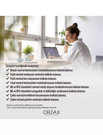 Orzax Methyl Balance / Комплекс із вітамінами групи Б в активній формі 60 капсул, фото 4 купить в магазине биодобавок nutrido.shop Orzax Methyl Balance / Комплекс із вітамінами групи Б в активній формі 60 капсул, фото 4 в магазине биодобавок nutrido.shop
