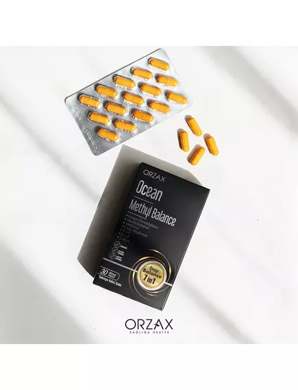 Orzax Methyl Balance / Комплекс із вітамінами групи Б в активній формі 60 капсул, фото 5 купить в магазине биодобавок nutrido.shop Orzax Methyl Balance / Комплекс із вітамінами групи Б в активній формі 60 капсул, фото 5 в магазине биодобавок nutrido.shop