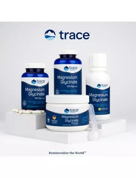 Trace Minerals Magnesium Glycinate / Магній гліцинат порошок 180 грамів, фото 7 в магазине биодобавок nutrido.shop