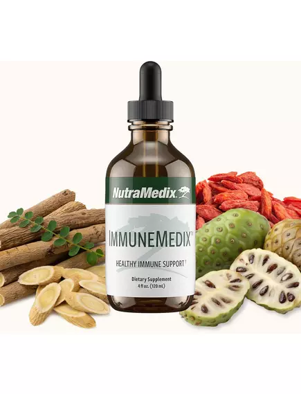 NutraMedix ImmuneMedix / Рослинна формула імунної функції 11 трав 120 мл, фото 5 від магазину біодобавок nutrido.shop