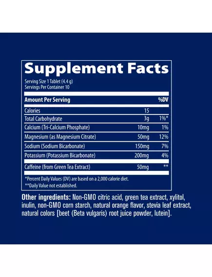 Trace Minerals Max-Hydrate Energy / Електроліти для енергії апельсин 10 шипучих таблеток, фото 3 від магазину біодобавок nutrido.shop
