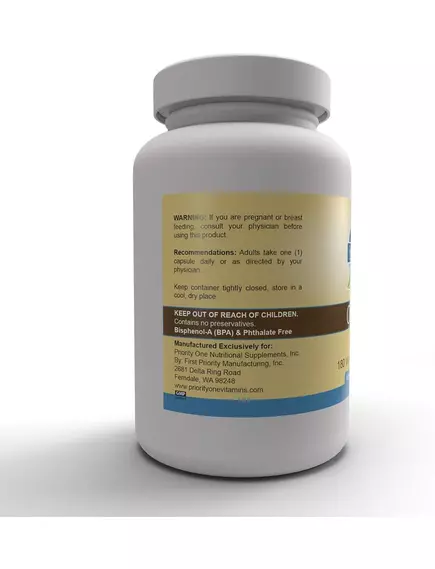 Priority One Chlorella / Хлорела підтримка детоксу 300 мг 180 капсул, фото 2 в магазине биодобавок nutrido.shop