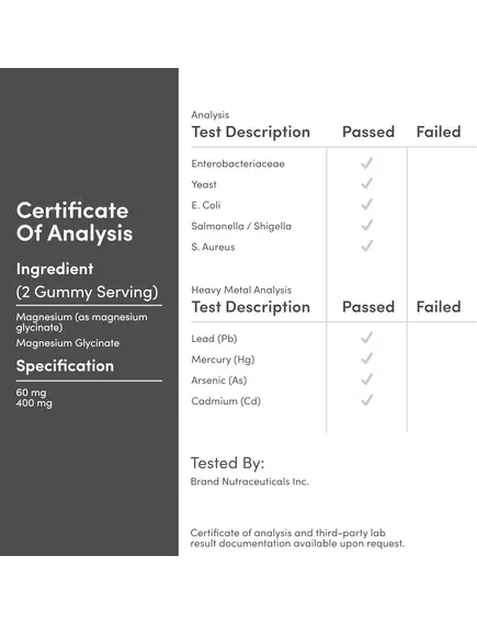 Double Wood Magnesium Glycinate Gummies / Магній гліцинат 60 жувальних цукерок, фото 9 від магазину біодобавок nutrido.shop