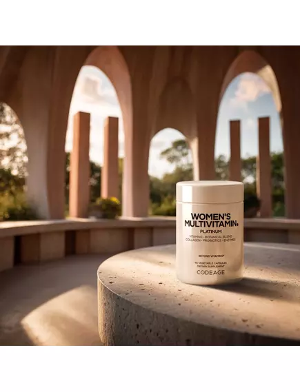 CodeAge Womens Multivitamin Platinum / Жіночий мультивітамінний комплекс Платинум 90 капсул, фото 3 від магазину біодобавок nutrido.shop