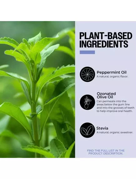 PURO3 TOOTH & GUM SUPPORT TUBES / ОЗОНОВАНА ОЛІЯ ДЛЯ РОТА 29,6 МЛ, фото 6 від магазину біодобавок nutrido.shop