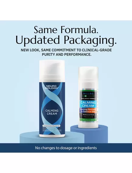 NEUROBIOLOGIX CALMING CREAM / ЗАСПОКІЙЛИВИЙ КРЕМ + МАГНІЙ 90 МЛ, фото 4 від магазину біодобавок nutrido.shop