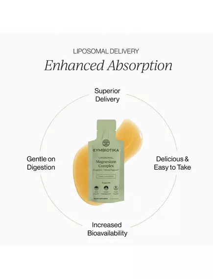 Cymbiotika Magnesium Complex / Ліпосомальний магній 3 форми 28 саше, фото 6 в магазине биодобавок nutrido.shop