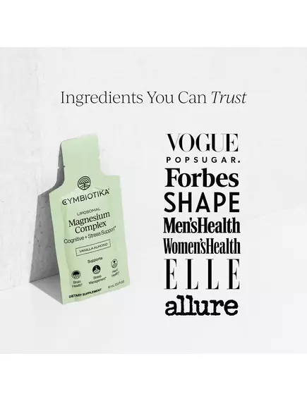Cymbiotika Magnesium Complex / Ліпосомальний магній 3 форми 28 саше, фото 7 в магазине биодобавок nutrido.shop