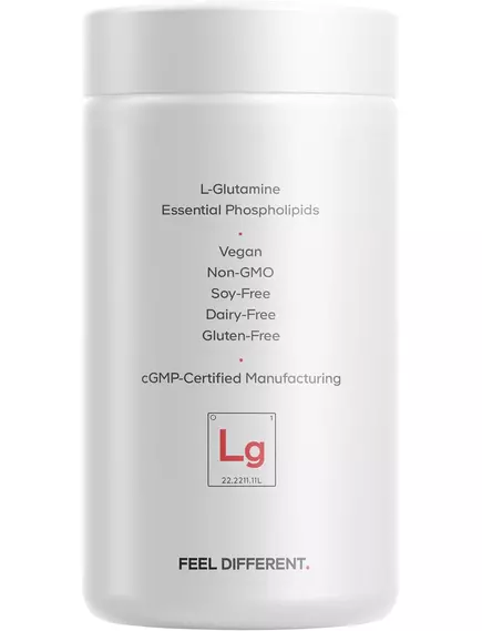 CodeAge Liposomal L-Glutamine / Ліпосомальний L-глутамін 180 капсул, фото 7 від магазину біодобавок nutrido.shop