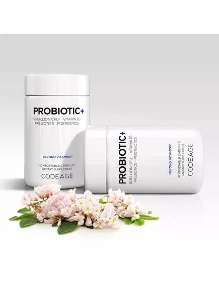 CodeAge Probiotic+ 50 Billion CFUs / Пробіотик 50 млрд КУО 12 штамів 30 капсул, фото 4 від магазину біодобавок nutrido.shop