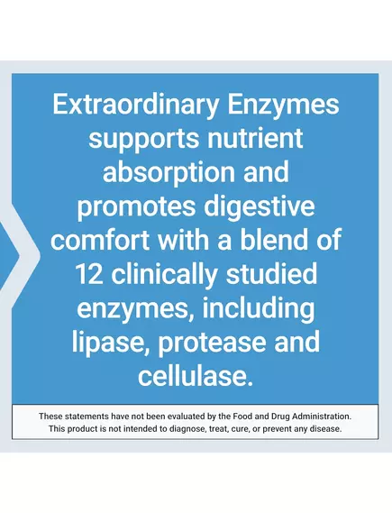 Life Extension Extraordinary Enzymes / Екстраординарні ферменти для травлення 60 капсул, фото 7 від магазину біодобавок nutrido.shop