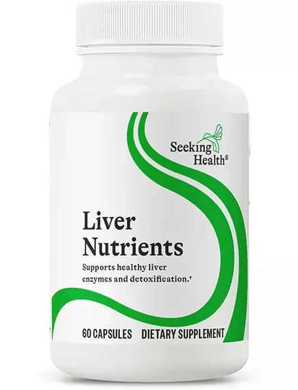 SEEKING HEALTH LIVER NUTRIENTS / ПОЖИВНІ РЕЧОВИНИ ДЛЯ ПЕЧІНКИ 60 КАПСУЛ, фото 5 від магазину біодобавок nutrido.shop