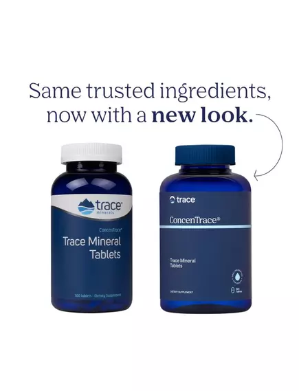 Trace Minerals ConcenTrace Tablets / Полный комплекс ионных микроэлементов 90 таблеток, фото 13 в магазине биодобавок nutrido.shop