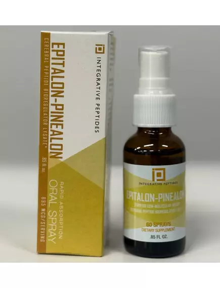 Integrative Peptides Epitalon Pinealon / Епіталон Пінеалон для судин і нервової системи 60 порцій, фото 4 від магазину біодобавок nutrido.shop