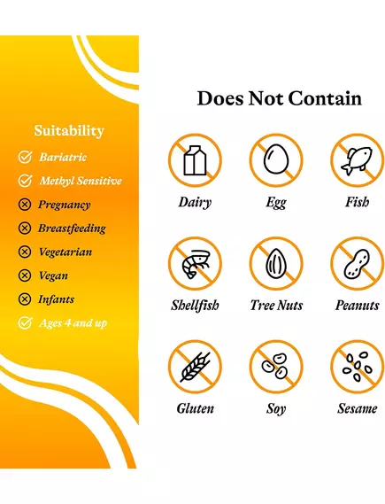 Seeking Health Kids Multivitamin MF / Мультивітаміни без метилу для дітей 60 жувальних таблеток, фото 11 в магазине биодобавок nutrido.shop