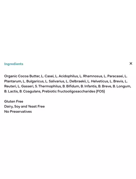 PurO3 Probiotic Suppositories / Суппозитории с пробиотиками 10 шт, фото 3 в магазине биодобавок nutrido.shop