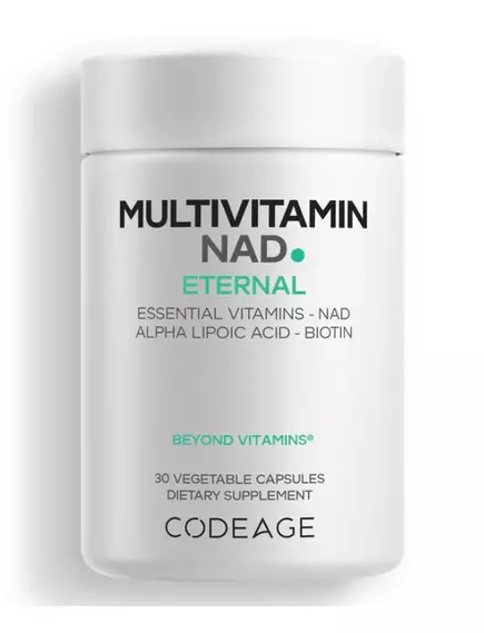 CodeAge Multivitamin NAD / Мультивітамінний комплекс із НАД+ 30 капсул від магазину біодобавок nutrido.shop