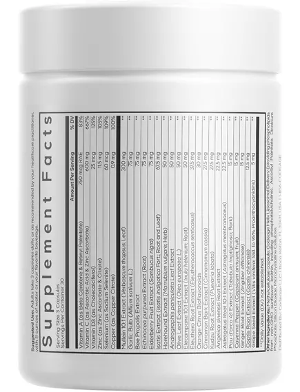 CodeAge Liposomal Mullein Ultra / Ліпосомальний коров'як Ультра 90 капсул, фото 3 від магазину біодобавок nutrido.shop