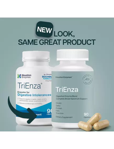 HOUSTON ENZYMES TRIENZA / ТРІЕНЗА ЕНЗИМИ 60 КАПСУЛ, фото 8 від магазину біодобавок nutrido.shop