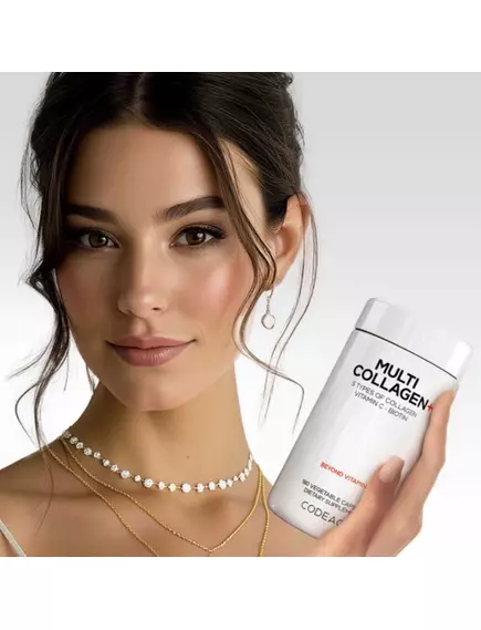 CodeAge Multi Collagen+ / Мультиколаген + вітамін C 180 капсул, фото 4 від магазину біодобавок nutrido.shop