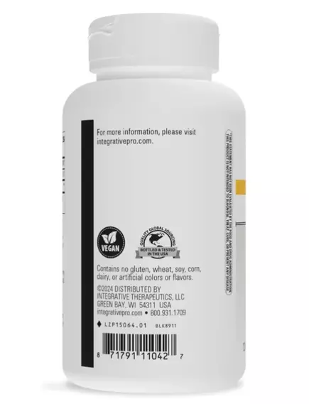 Integrative Therapeutics Berberine / Берберин метаболізм цукру в крові 120 капсул, фото 4 в магазине биодобавок nutrido.shop