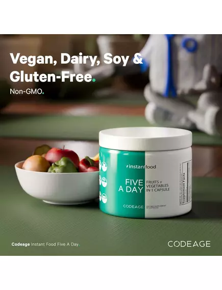 CodeAge Five A Day Fruits & Veggies Vitamins / Вітаміни з фруктів та овочів 30 капсул, фото 8 в магазине биодобавок nutrido.shop