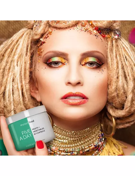 CodeAge Five A Day Fruits & Veggies Vitamins / Вітаміни з фруктів та овочів 30 капсул, фото 9 в магазине биодобавок nutrido.shop