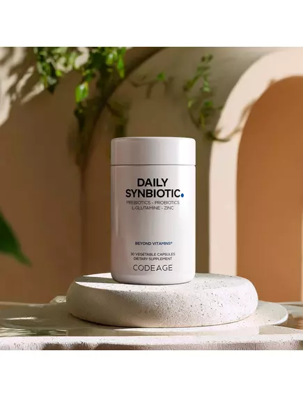 CodeAge Daily Synbiotic / Щоденний синбіотик 30 млрд КУО 5 штамів 30 капсул, фото 9 в магазине биодобавок nutrido.shop